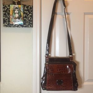 Elegant Brown Crossbody Bag